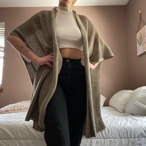 OVERSIZED DRAPPY CARDIGAN